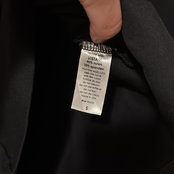 Susana Monaco Tie Circle Long Sleeve Top Black Small - Picture 7 of 8